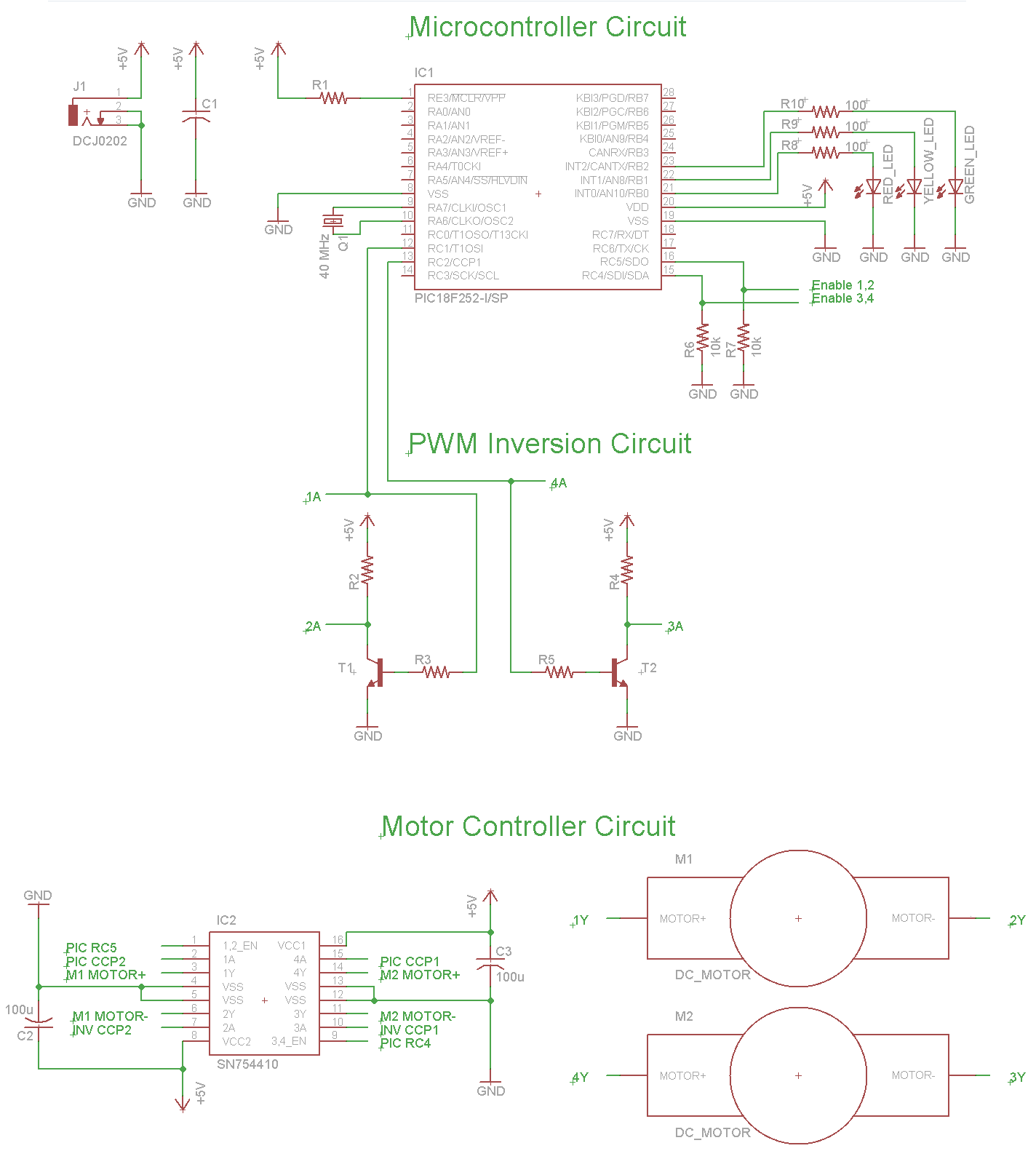 Building A Robot: Motor Control Schematic | PyroElectro ...